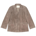 Entire Studios Single Breasted Blazer "Stable Suede"