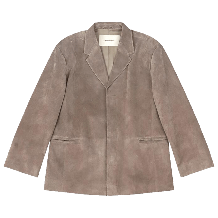 Entire Studios Single Breasted Blazer "Stable Suede"