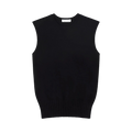 Entire Studios Burns Knit Vest "Black"