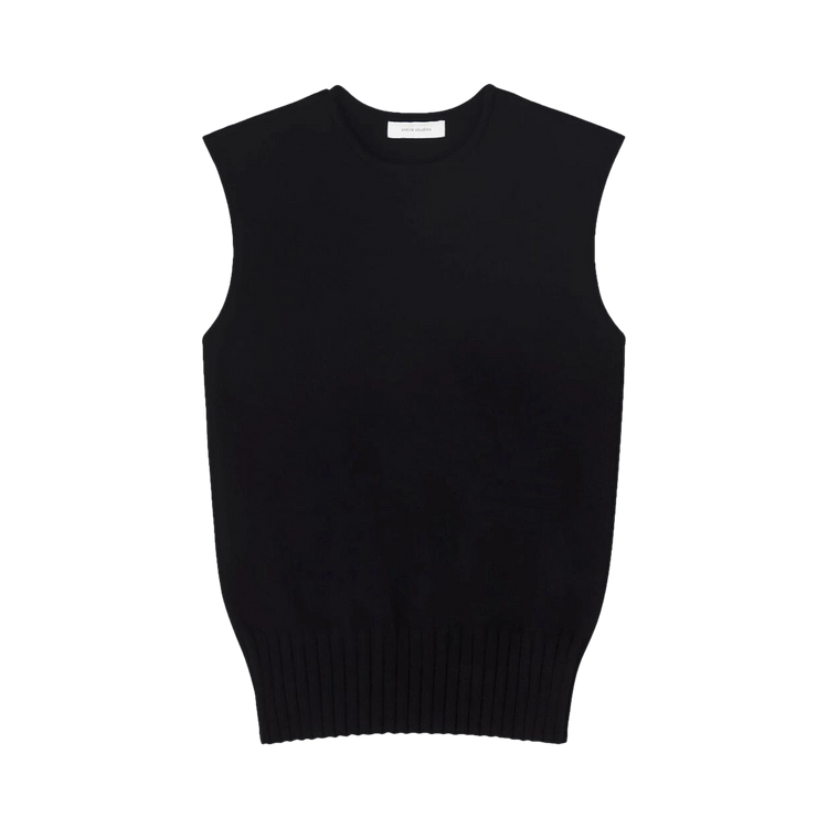 Entire Studios Burns Knit Vest "Black"
