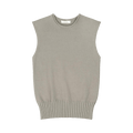 Entire Studios Burns Knit Vest "Middle Grey"