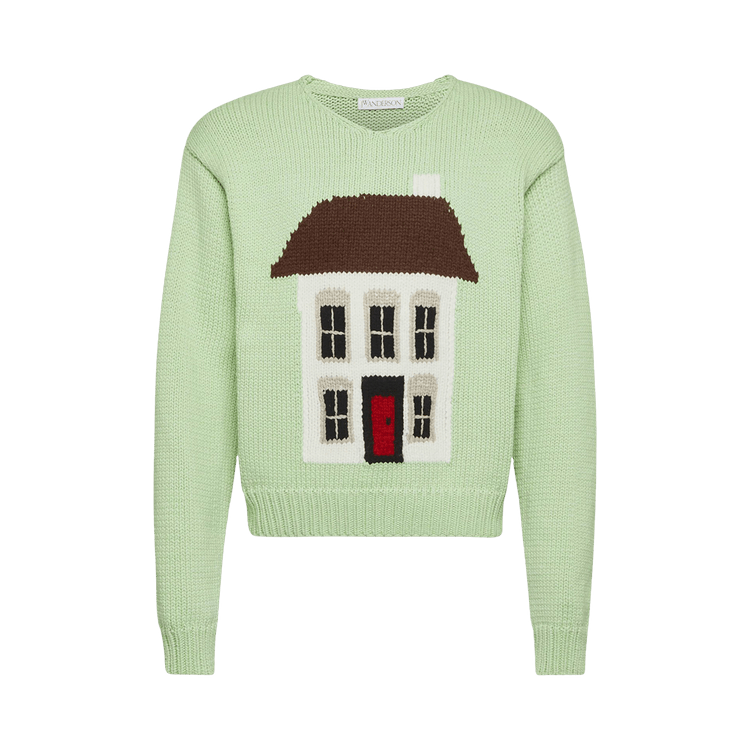JW Anderson Graphic Jumper "Spearmint"
