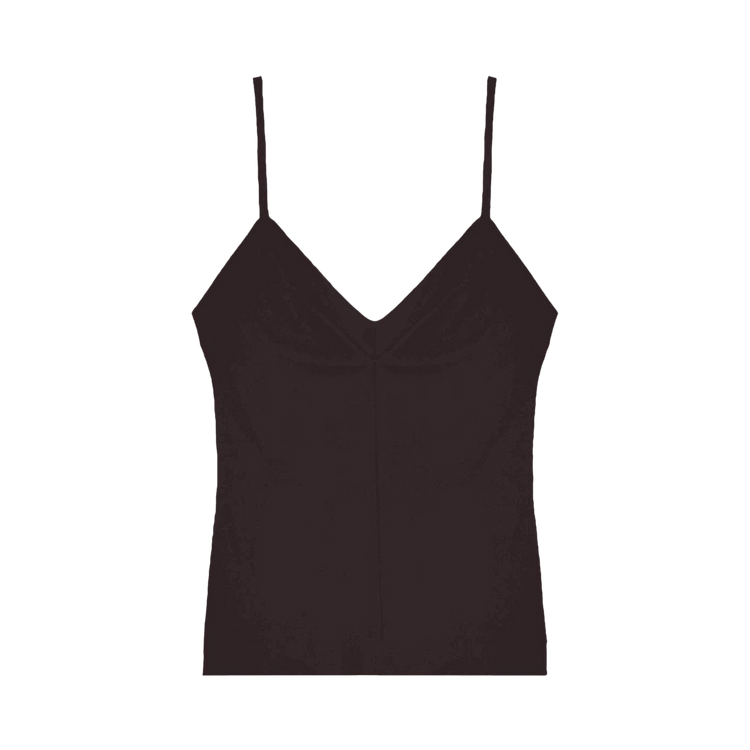 Jil Sander Sleeveless Top "Chocolate Brown"