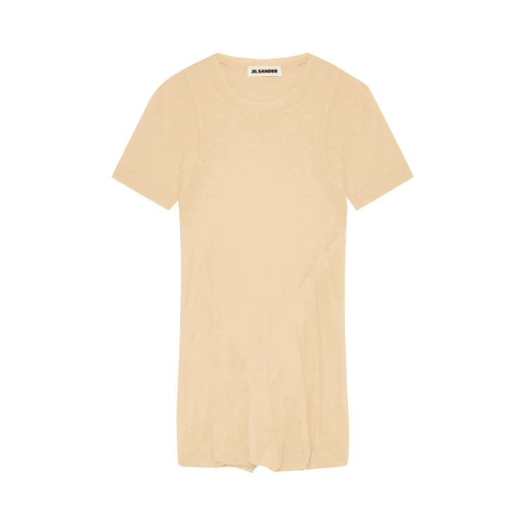 Jil Sander Crewneck T-Shirt "Bone"