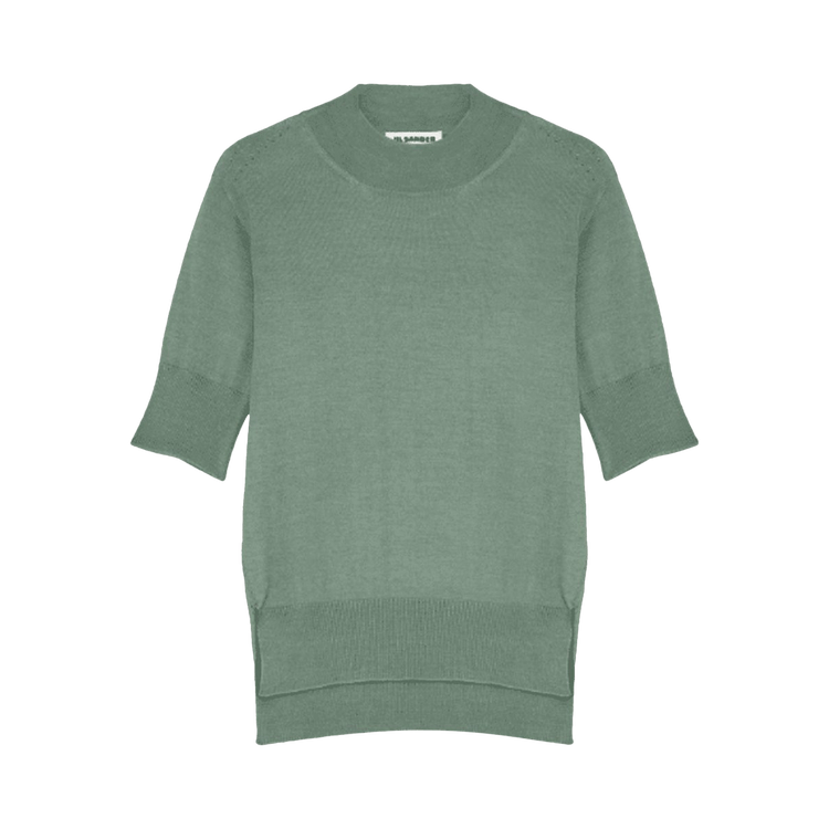 Jil Sander Crewneck Sweater "Powder Green"