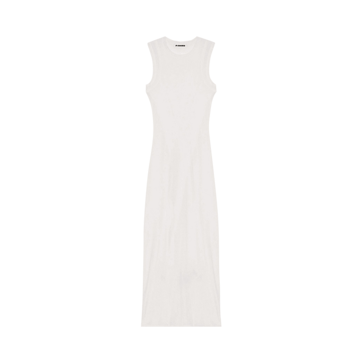 Jil Sander Sleeveless Dress "Optic White"