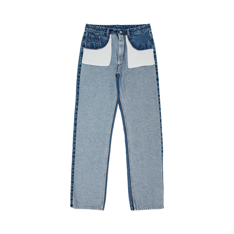 MM6 Maison Margiela 5 Pockets Denim Pants "Medium Blue"