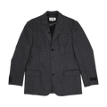 MM6 Maison Margiela Tailored Wool Jacket "Dark Grey Melange"