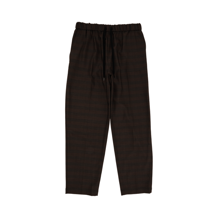 MM6 Maison Margiela Gabardine Pants "Brown/Black"