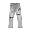 Amiri Vintage Patch Slim Jean "Antique Indigo"
