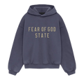 Fear of God Essentials Kids Heavy Fleece Hoodie "Marine"