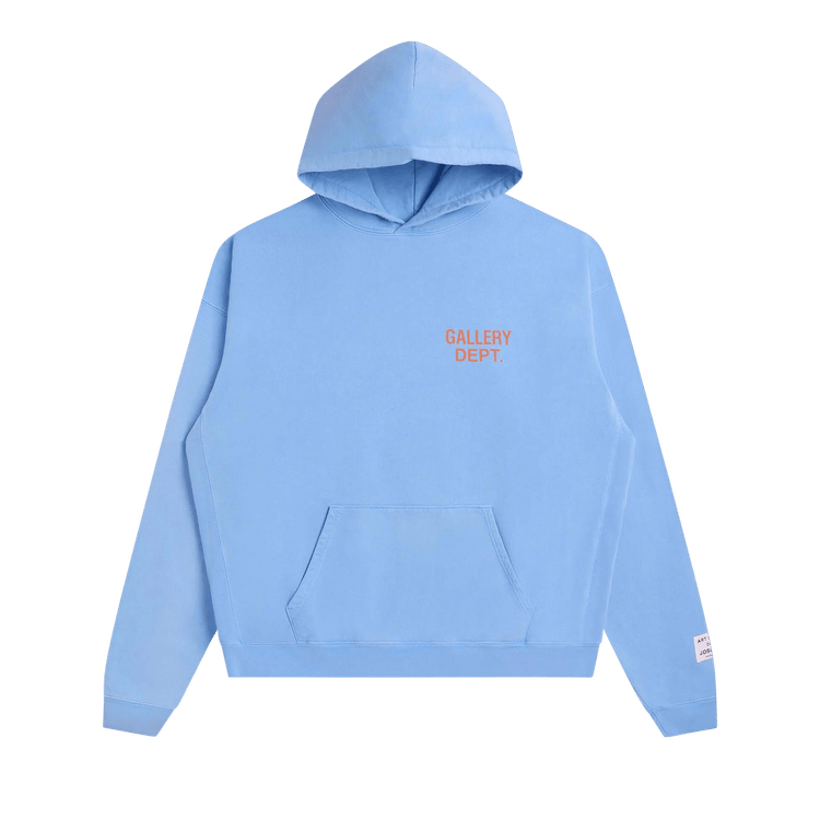 Gallery Dept. 90s GD Logo Hoodie "Baby Blue"
