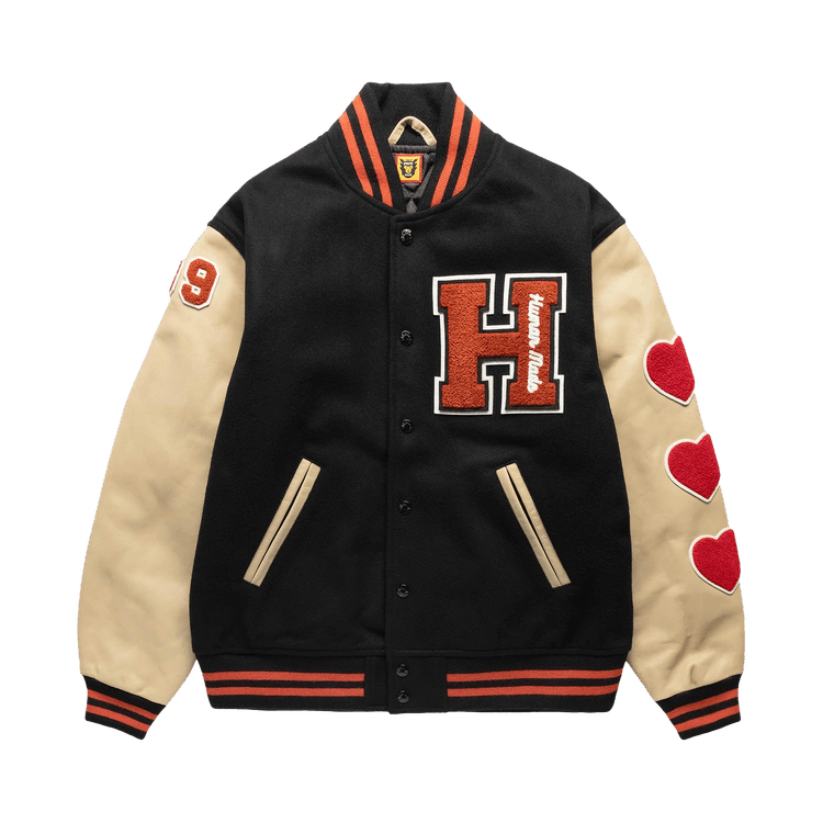 Human Made Varsity Jacket "Black"