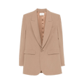 Saint Laurent Single Breasted Blazer "Cappuccino"