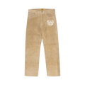 Human Made Suede Leather Pants "Beige"