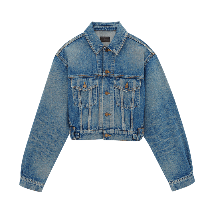 Saint Laurent 80s Denim Jacket "Japan Vinttage Blue"