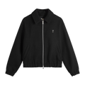Ami Zipped Jacket "Black"