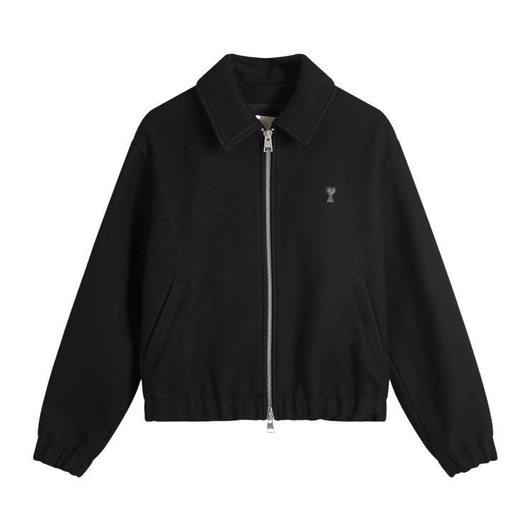 Ami Zipped Jacket "Black"