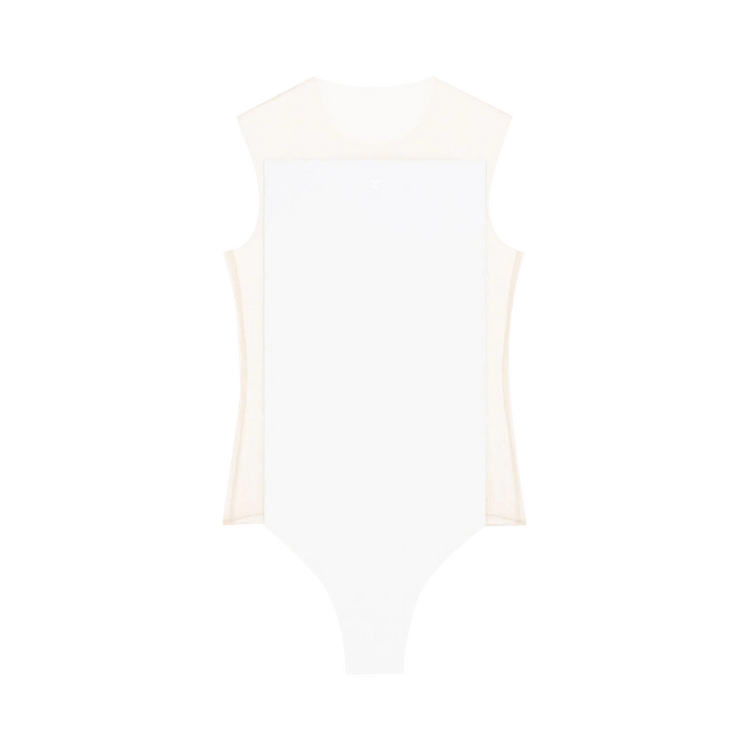 Courrèges Illusion Bodysuit "Cream"