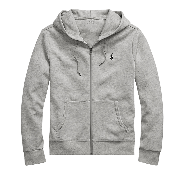 Polo Ralph Lauren Long-Sleeve Full Zip Hoodie "Light Sport Heather"