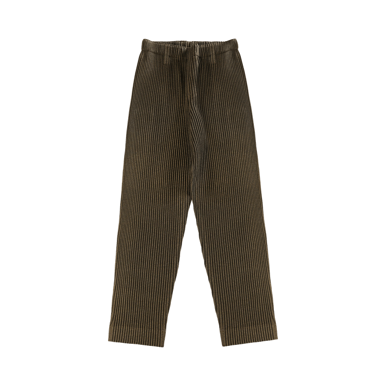 Homme Plissé Issey Miyake Wool Like Light Pant "Khaki"