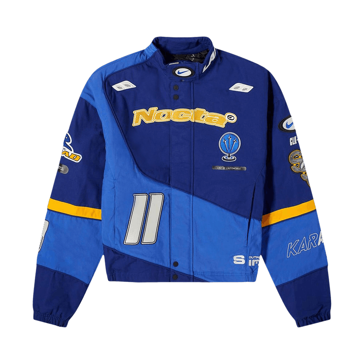 Nike x NOCTA L’Art Racing Jacket (Asia Sizing) "Deep Royal Blue/Racer Blue/Phantom"