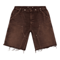 Hellstar Denim Shorts "Brown"