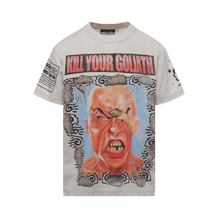 Hellstar Kill Your Goliath T-Shirt "White"