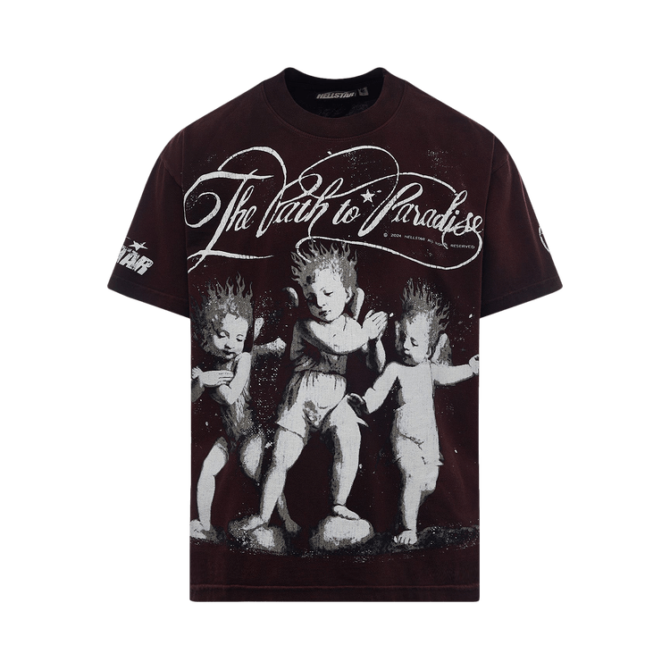 Hellstar Cherubs T-Shirt "Brown"