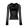 Jean Paul Gaultier Logo Knit Sweater "Black"