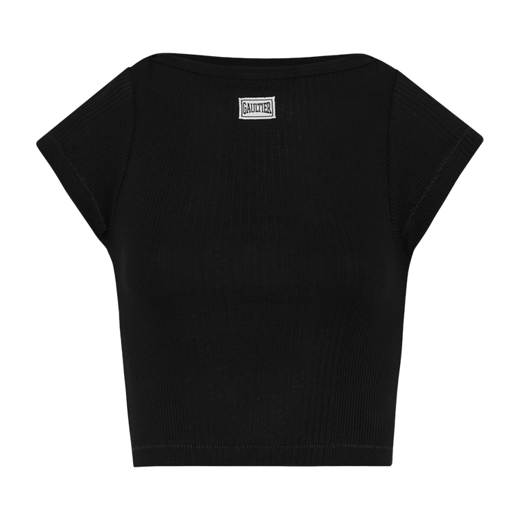 Jean Paul Gaultier Patch T-Shirt "Black"