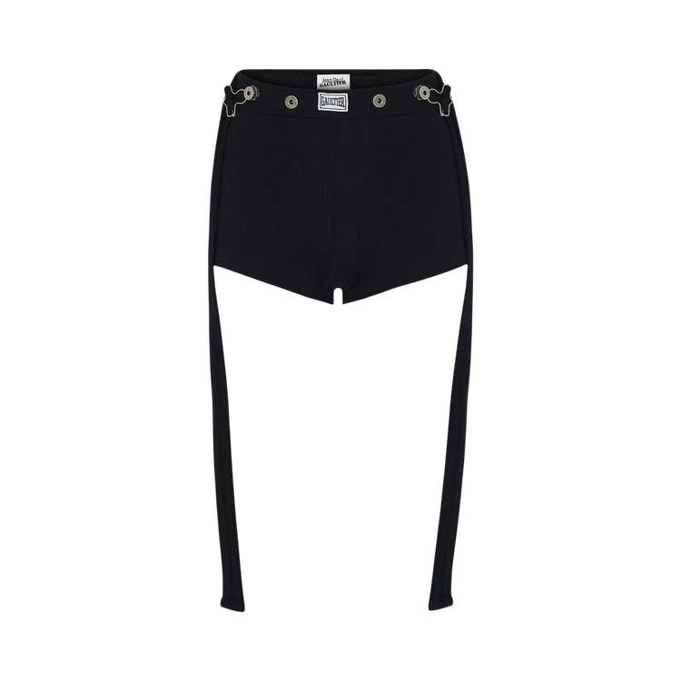 Jean Paul Gaultier Patch Shorts "Black"