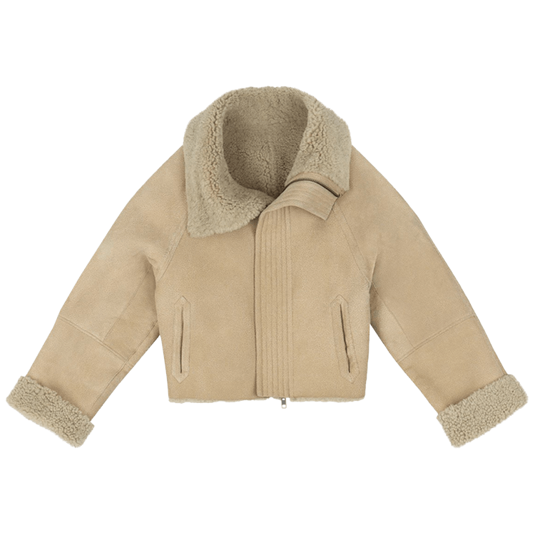 Entire Studios Bulk Shearling Jacket "Camel"
