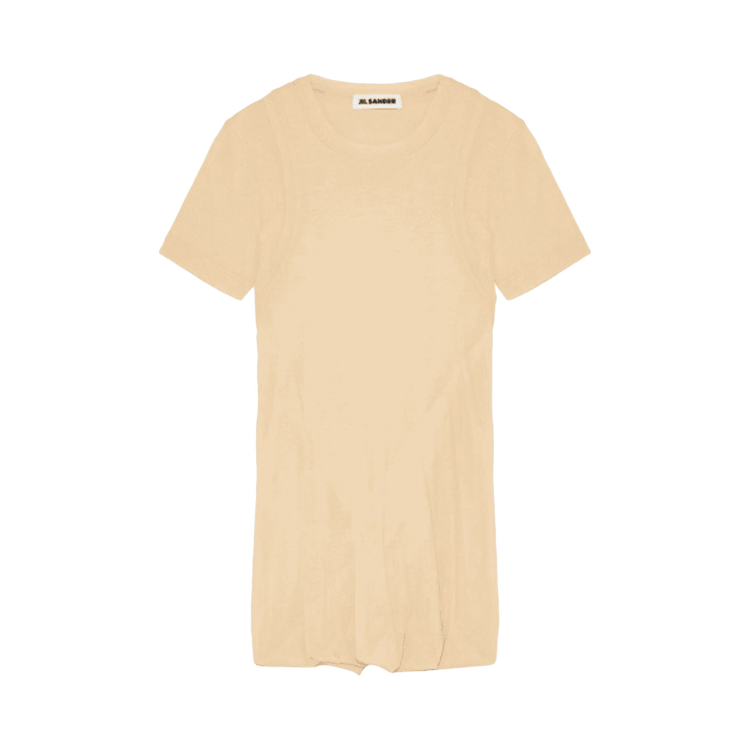 Jil Sander Short-Sleeve Top "Bone"
