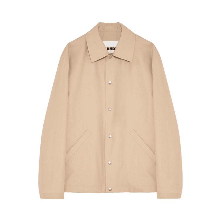 Jil Sander Logo Overshirt "Dark Sand"