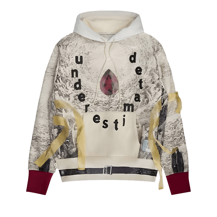 Advisory Board Crystals Birthstone Hoodie #01 "Black/White"