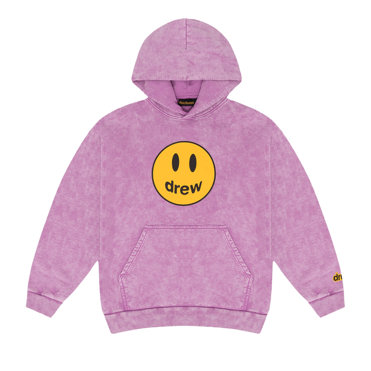 Drew House Mascot Deconstructed Hoodie "Washed Purple"