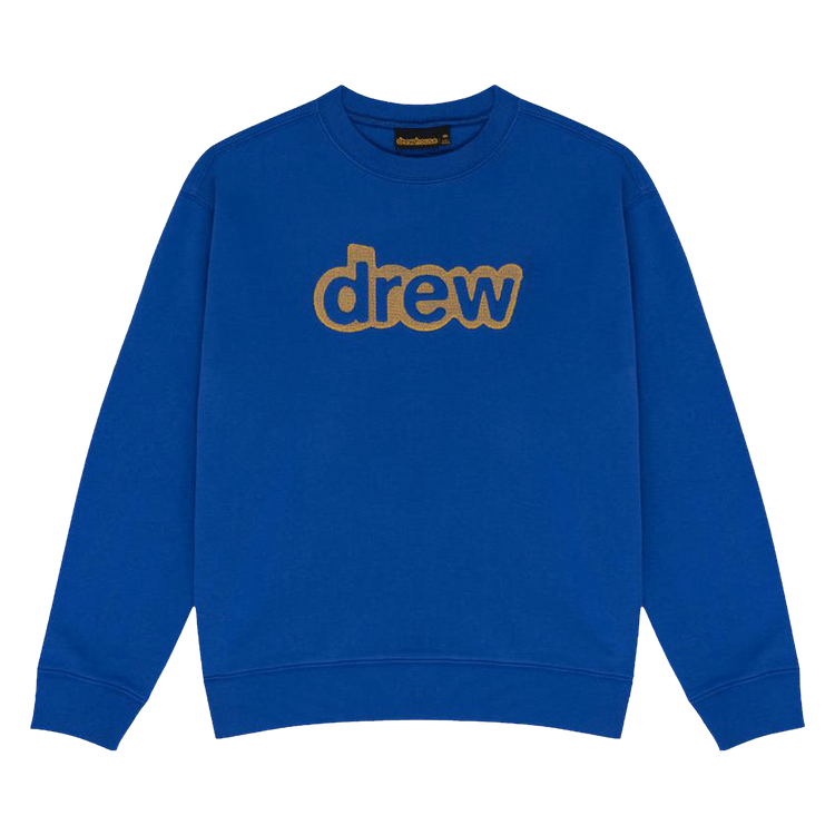 Drew House Secret Embroidered Crewneck Sweatshirt "Royal Blue"