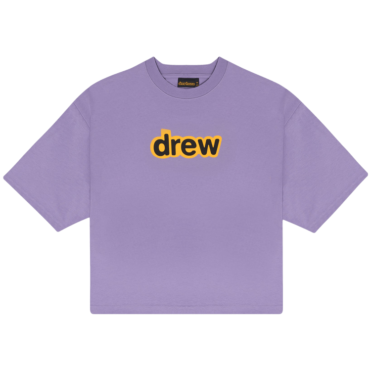 Drew House Secret Letter Square Drop Shoulder T-Shirt "Lavender Purple"
