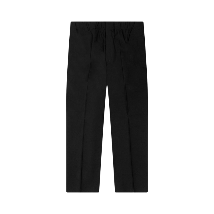 Jil Sander Tapered Gabardine Trouser "Black"