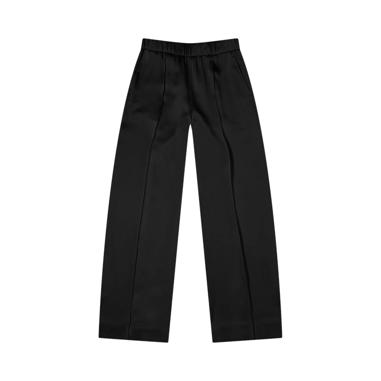 Jil Sander Track-Inspired Satin Trousers "Black"