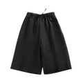 Simone Rocha Wide Leg Elasticated Long Shorts "Black"