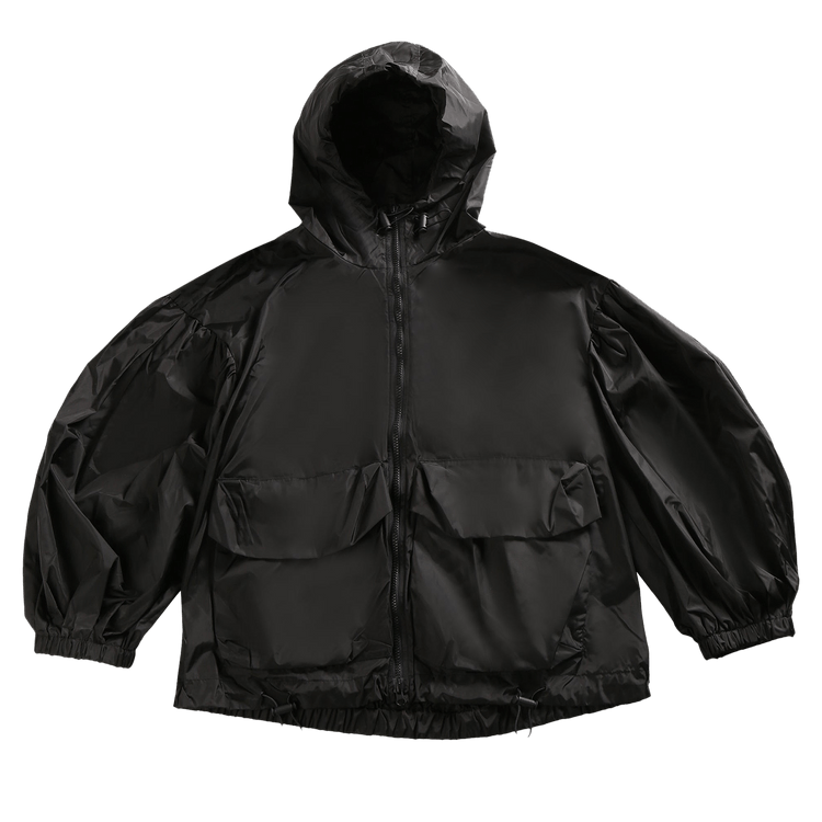 Simone Rocha Puff Sleeve Drawstring Jacket "Black"