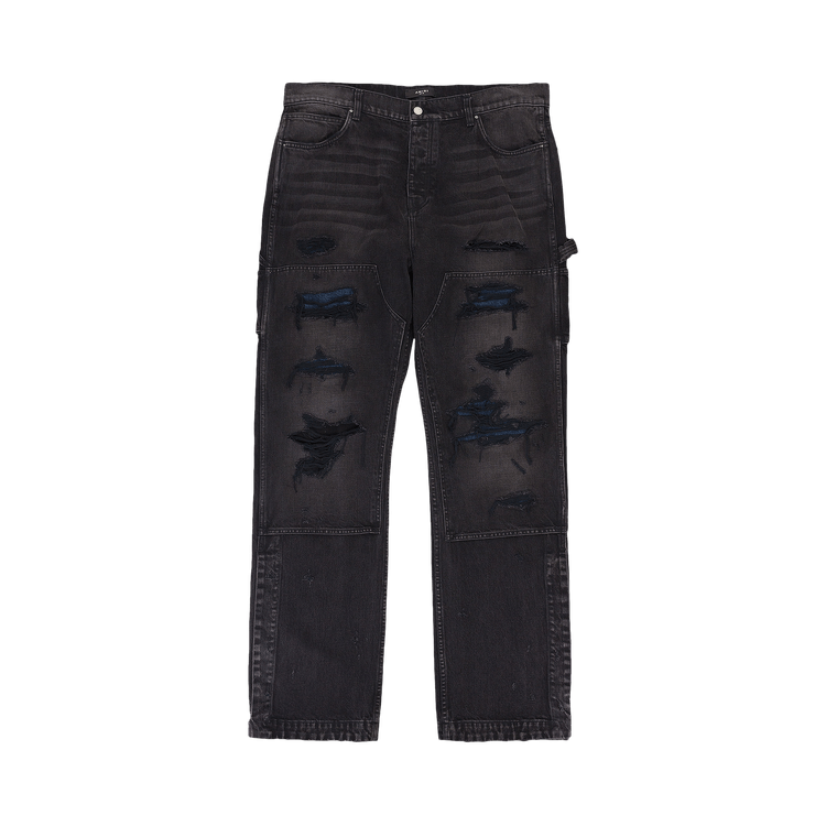Amiri Denim Carpenter Jeans "Aged Black"