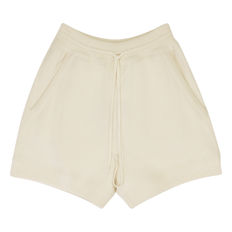 Miu Miu Logo Shorts "White"