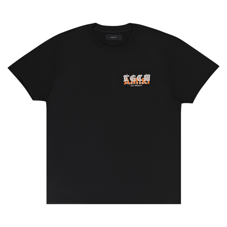 Amiri T.G.C.W. Tee "Black"
