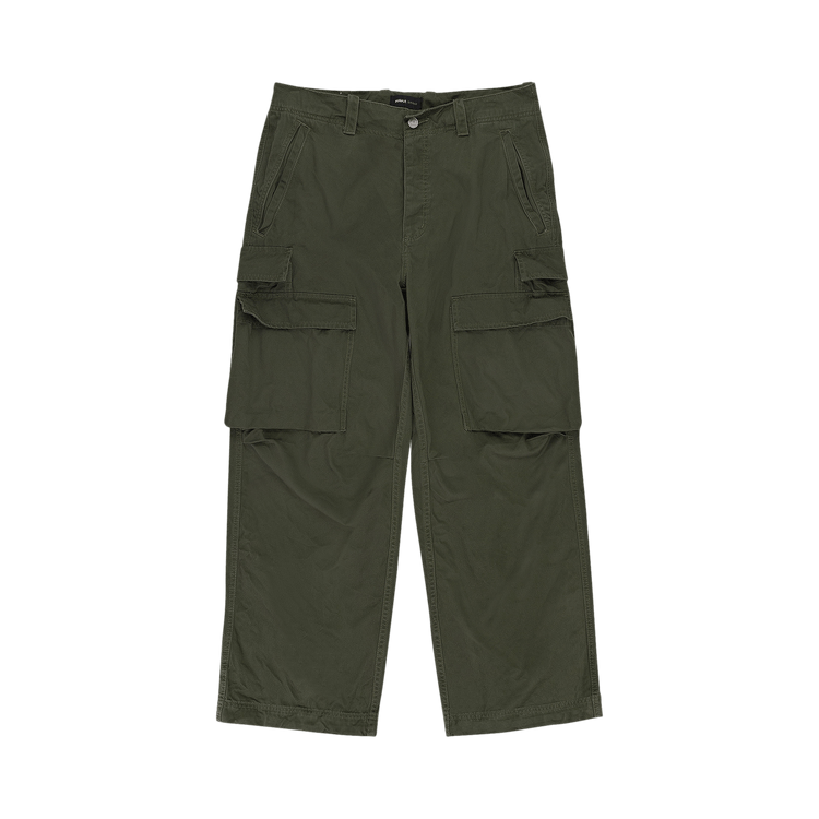 PURPLE BRAND Double Pocket Cargo Pants "Green"