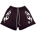 Hellstar Flame Shorts "Brown"