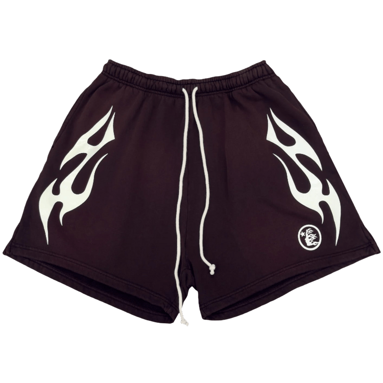 Hellstar Flame Shorts "Brown"
