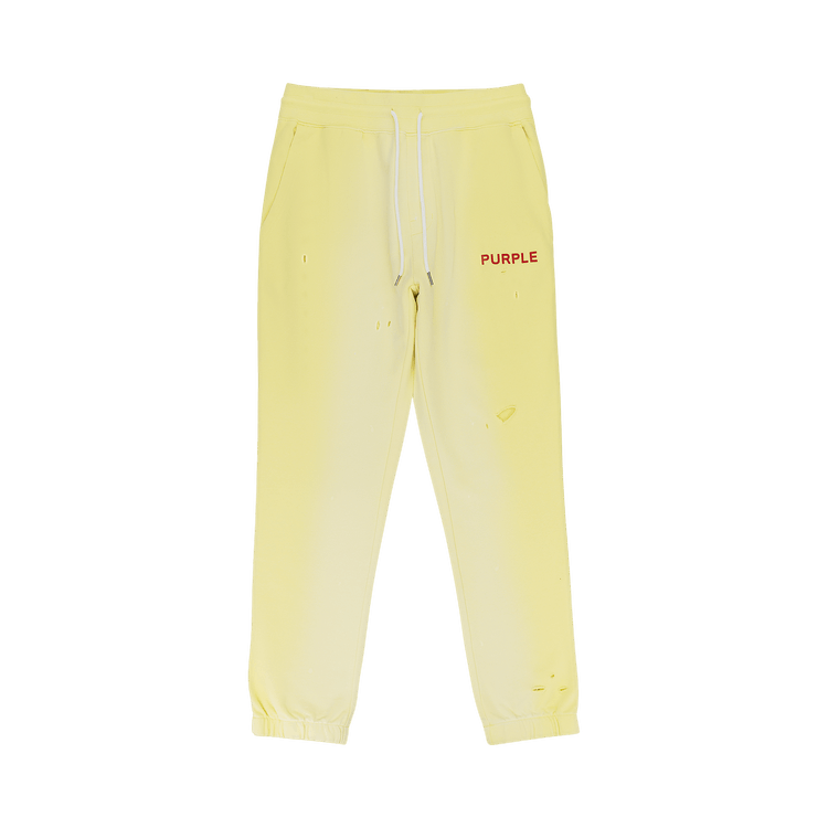 PURPLE BRAND French Terry Jogger "Yellow"